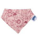 Bavaglino bandana in mussola di cotone biologico