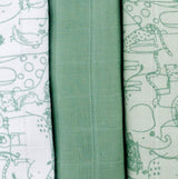 Organic Cotton Muslin Colored