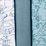 Organic Cotton Muslin Colored