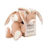 Peluche coniglietto in cotone biologico